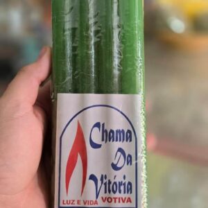 Maço vela de força verde