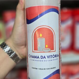 Vela 21 dias branca
